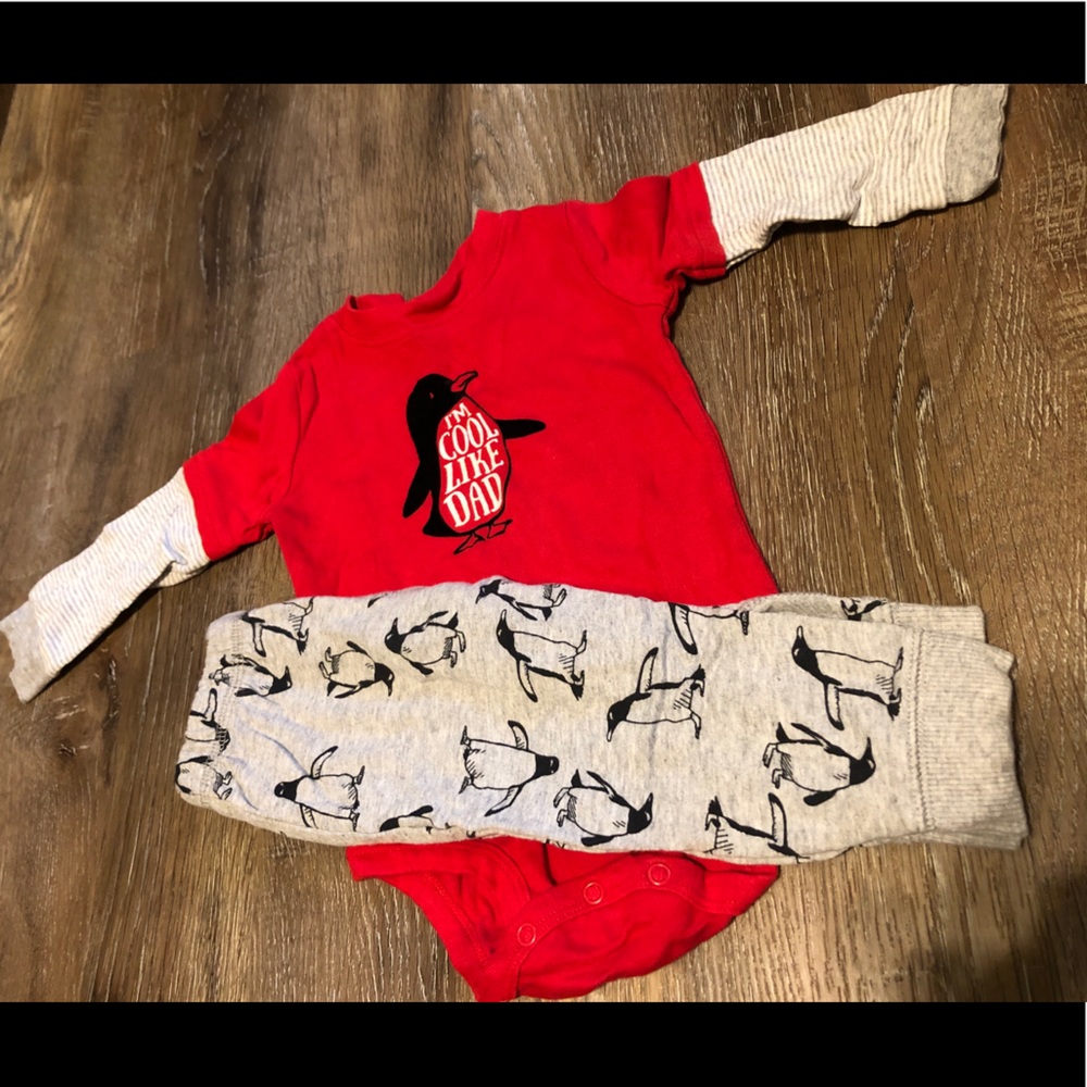 “Cool like dad” 12M outfit